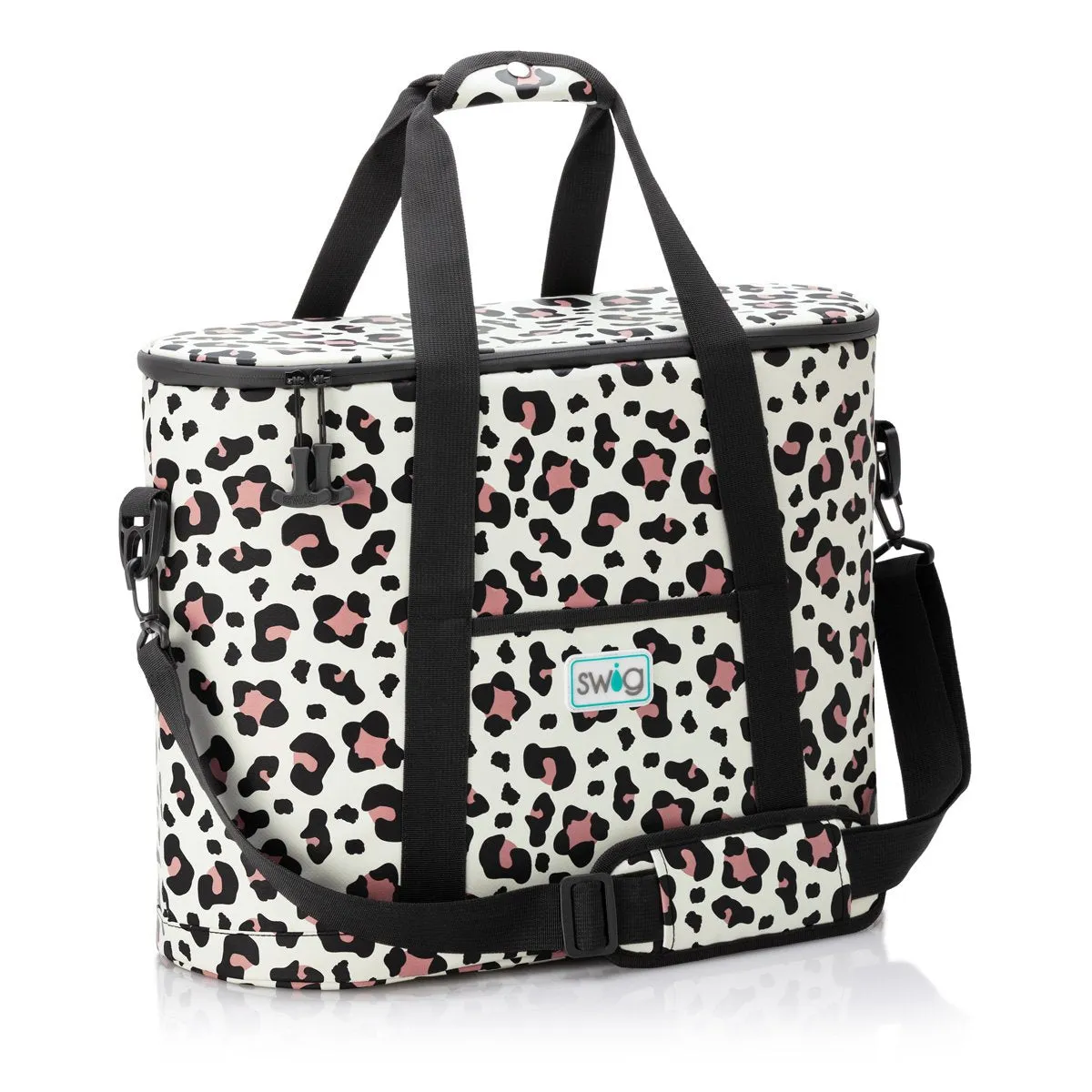 Swig Cooli Family Cooler Tote - Luxy Leopard