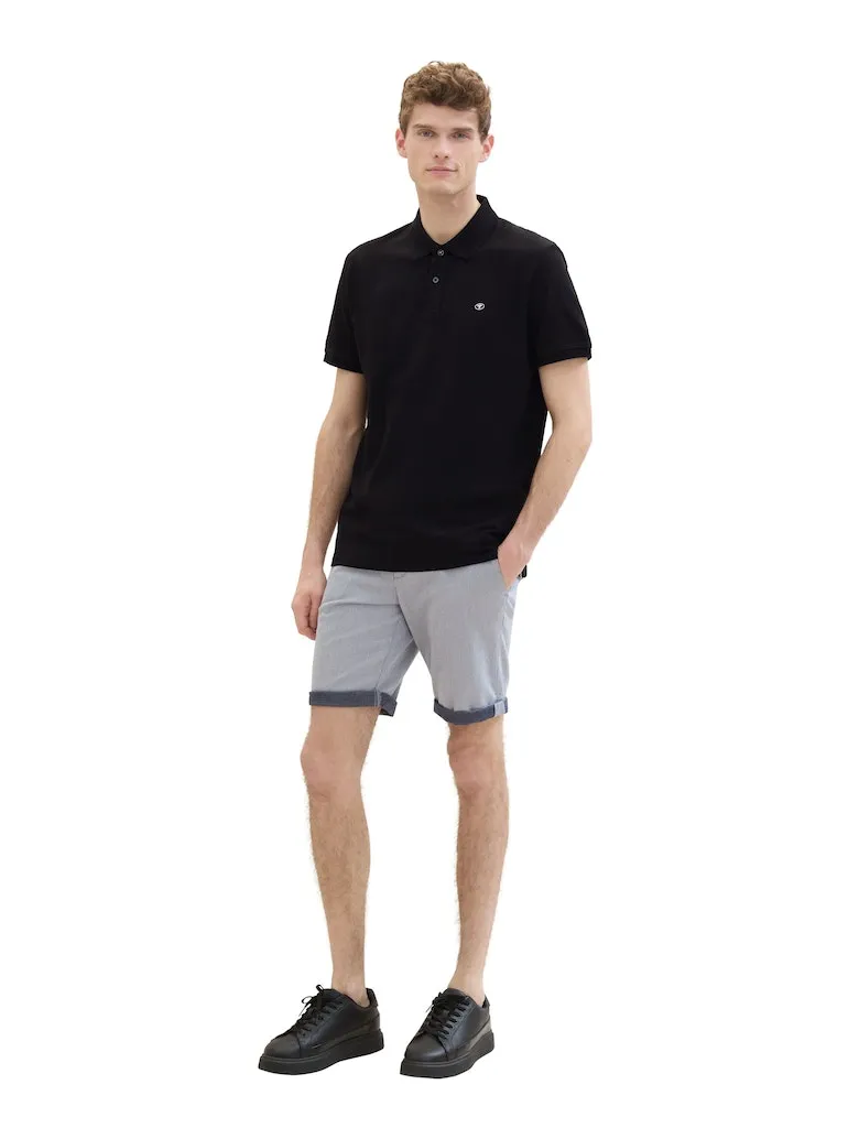 TOM TAILOR CASUAL MEN Slim Chino Shorts mit Gürtel