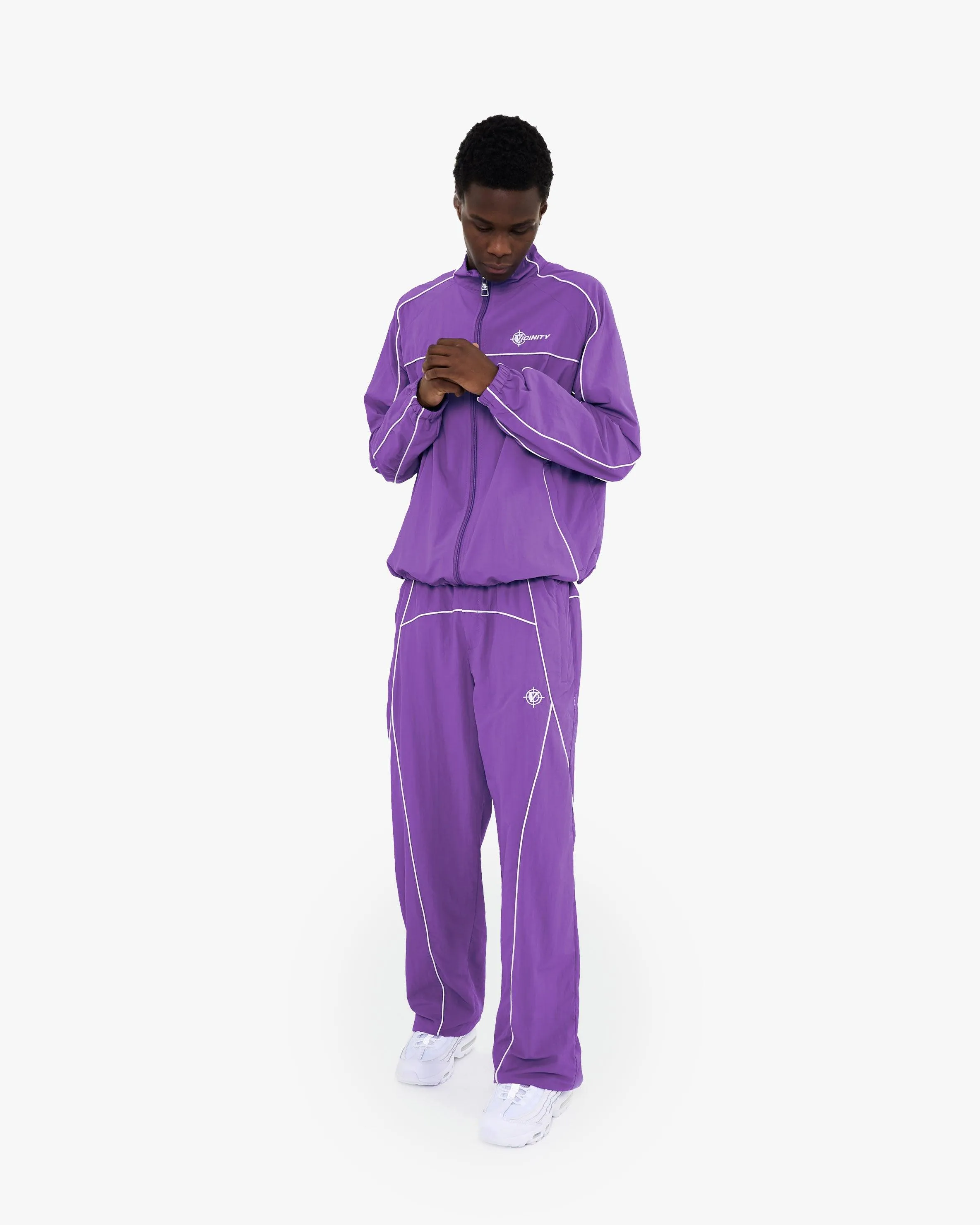 TRACK JACKET PURPLE