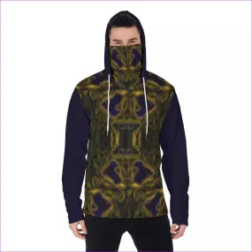 Tribalist 2 Men's Fur Lined Pullover Hoodie With Mask