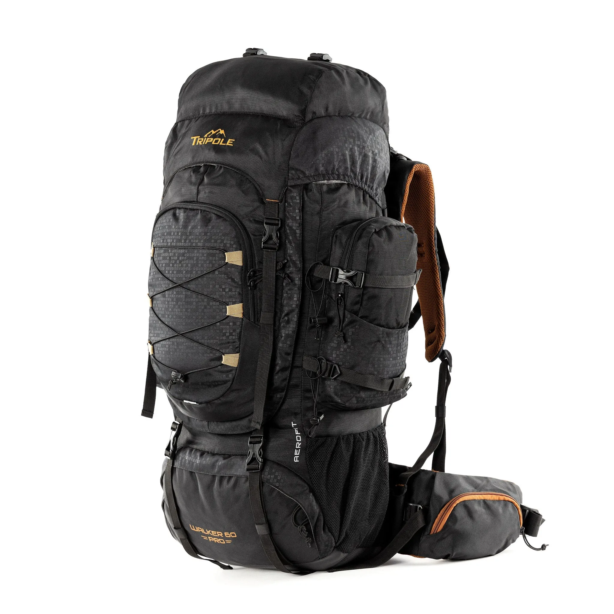 Tripole Walker Pro 60 Litre Rucksack for Trekking and Hiking | Front Opening