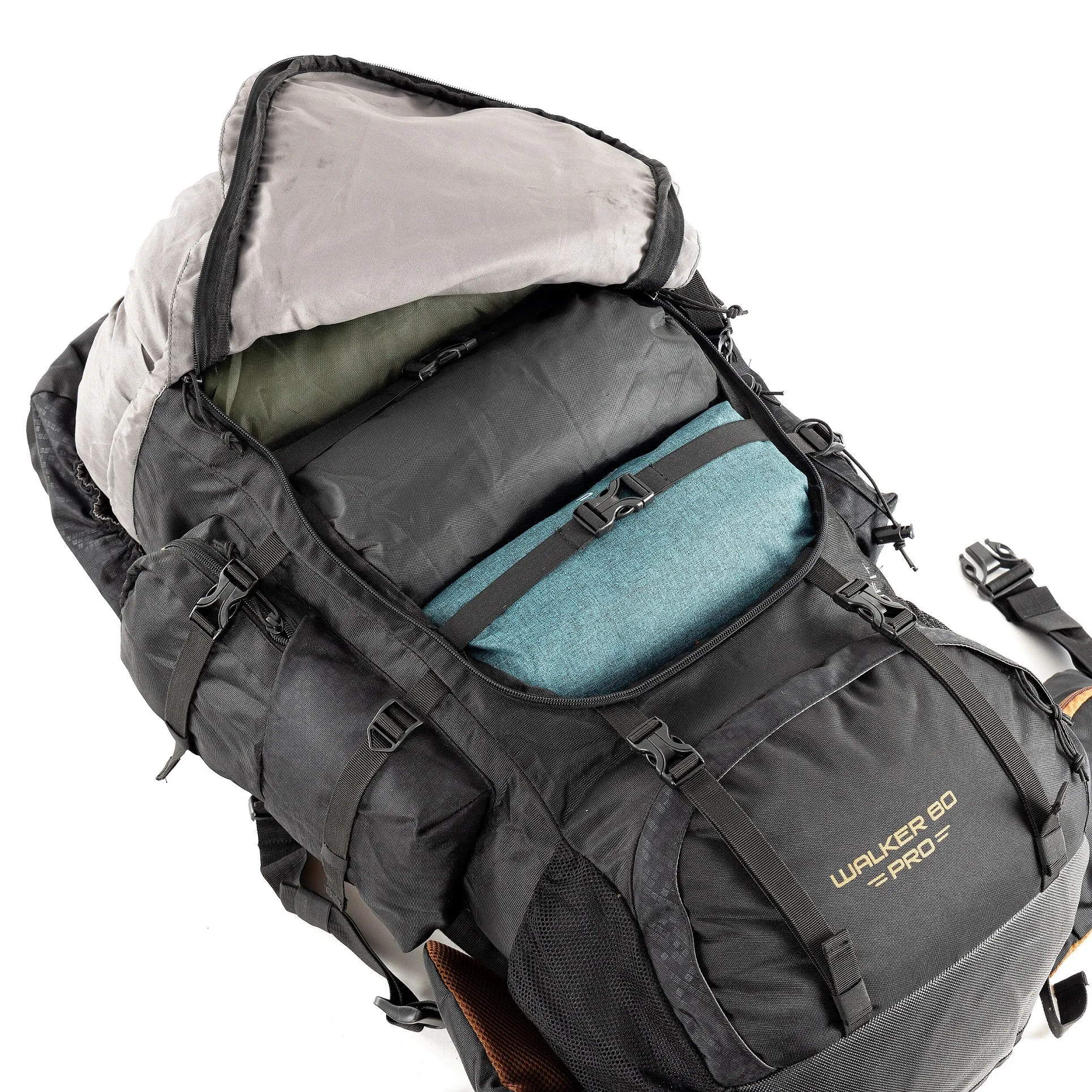 Tripole Walker Pro 80 Litre Rucksack for Trekking and Hiking | Front Opening