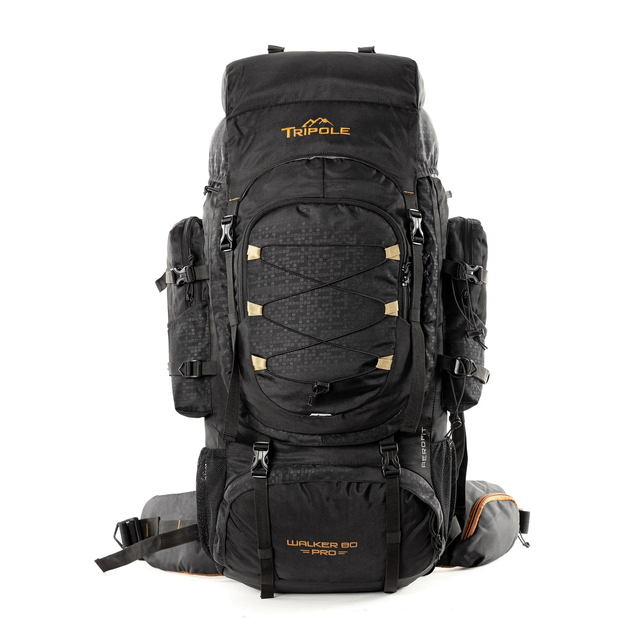 Tripole Walker Pro 80 Litre Rucksack for Trekking and Hiking | Front Opening