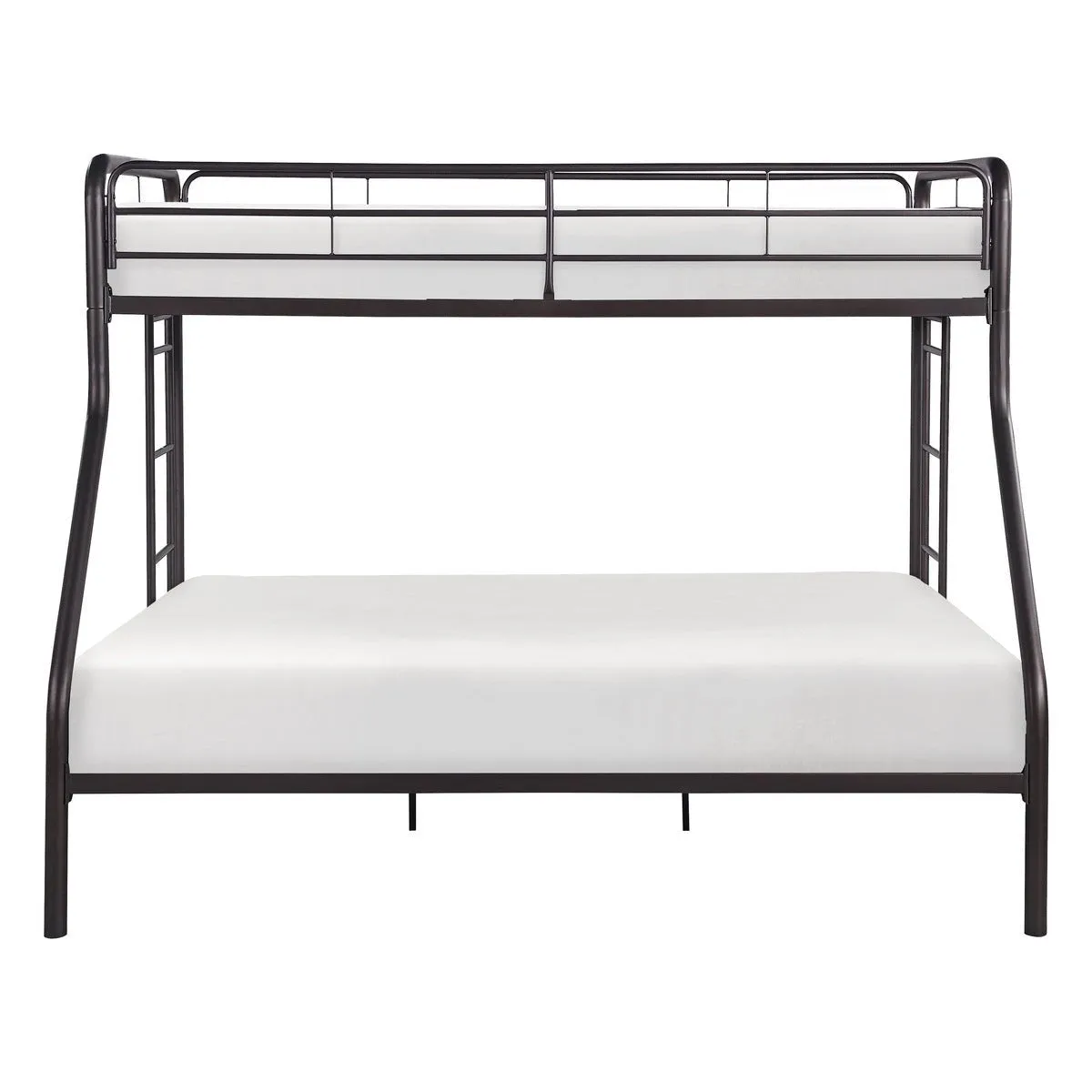 Twin/Full Bunk Bed Elegant Metal Bunkbed
