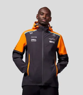 Unisex McLaren Official Teamwear Lightweight Rain Jacket Formula 1