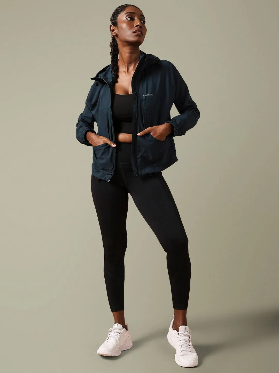 Utility Cargo Jacket Dark Teal
