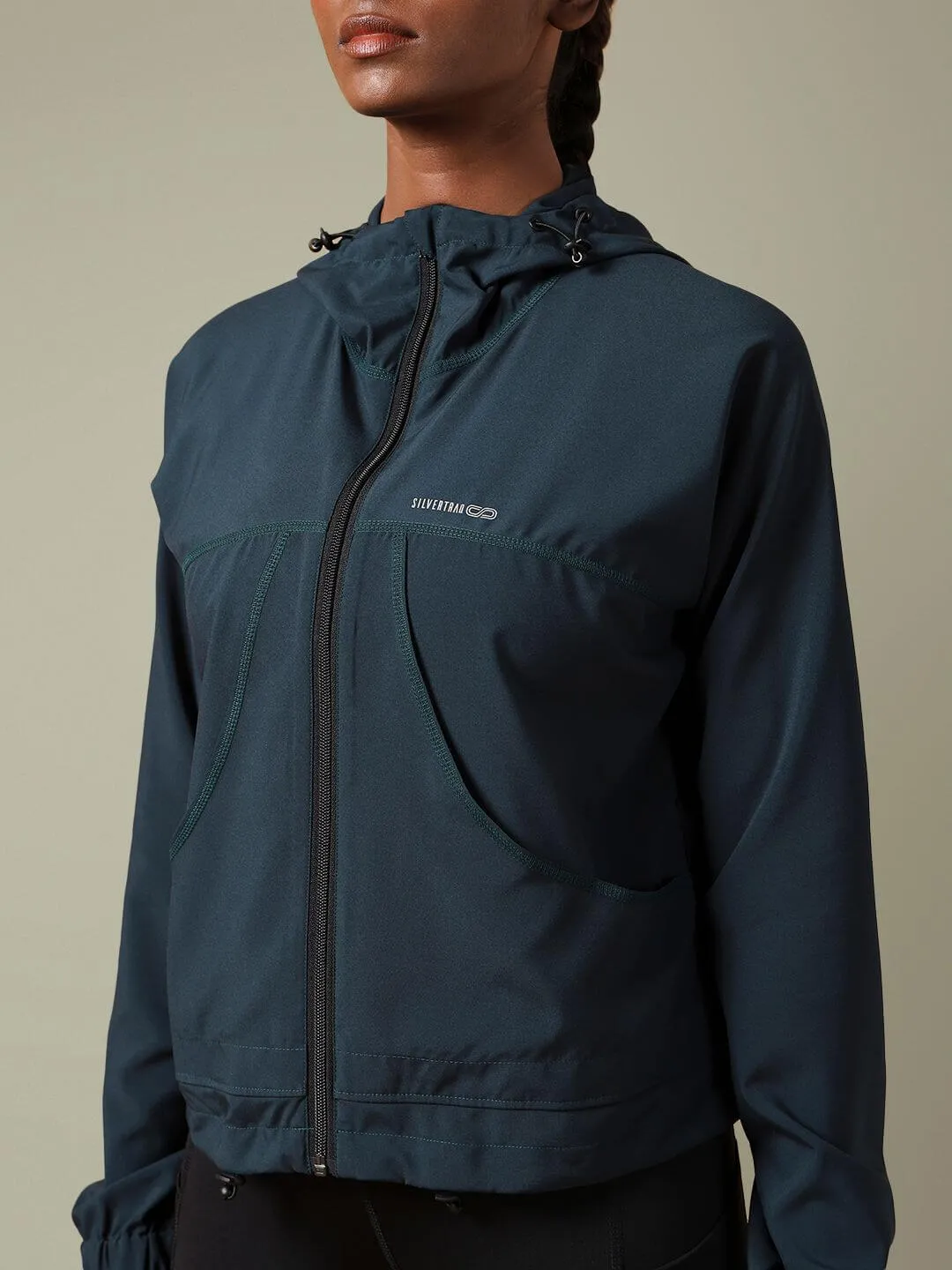 Utility Cargo Jacket Dark Teal