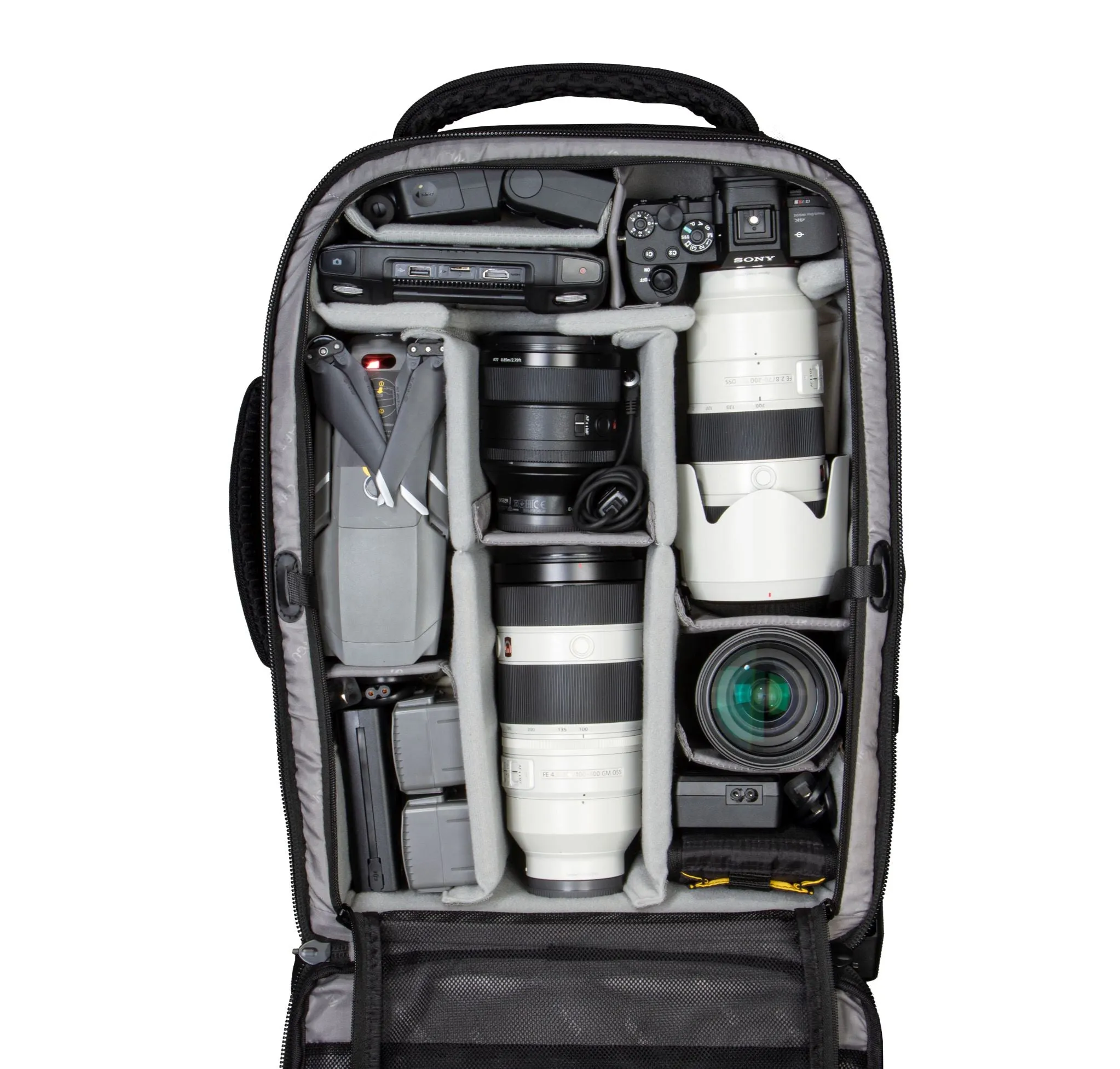 VEO Select 59T BK - 26 Litre 2-wheel Roller Case/Backpack - Black