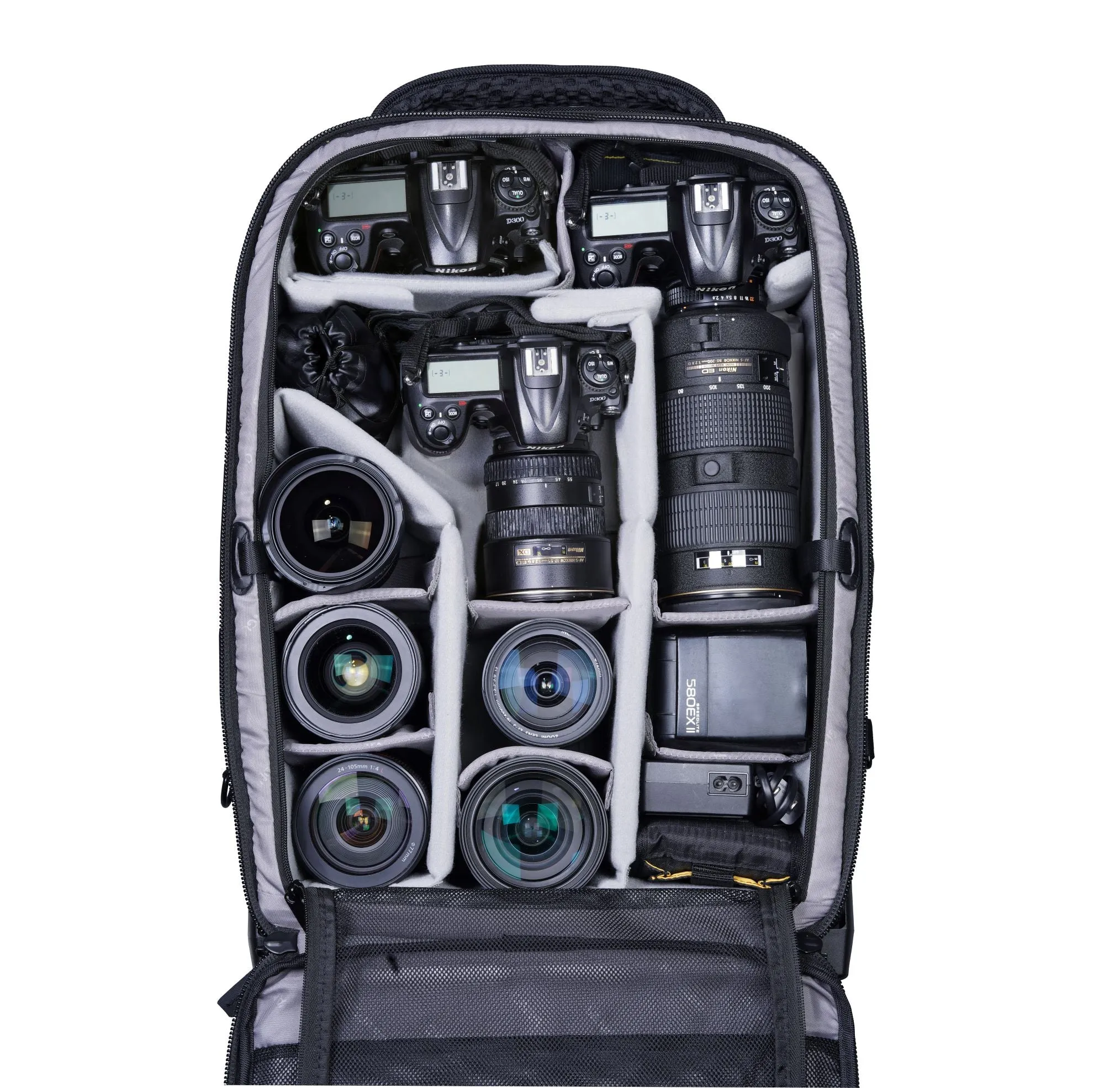 VEO Select 59T BK - 26 Litre 2-wheel Roller Case/Backpack - Black