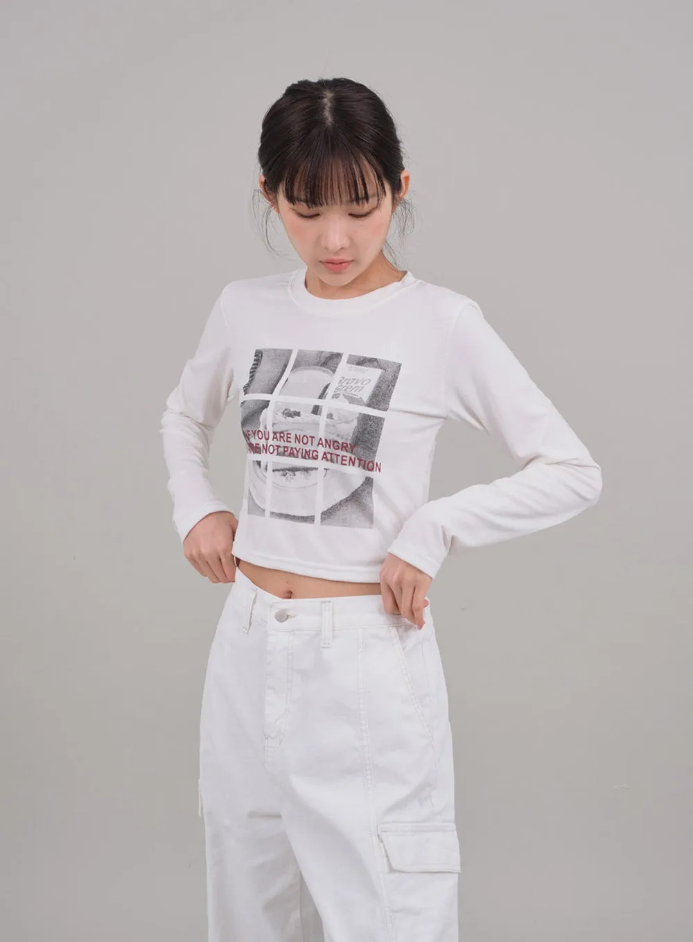 Wide Leg Cargo Pants C2701