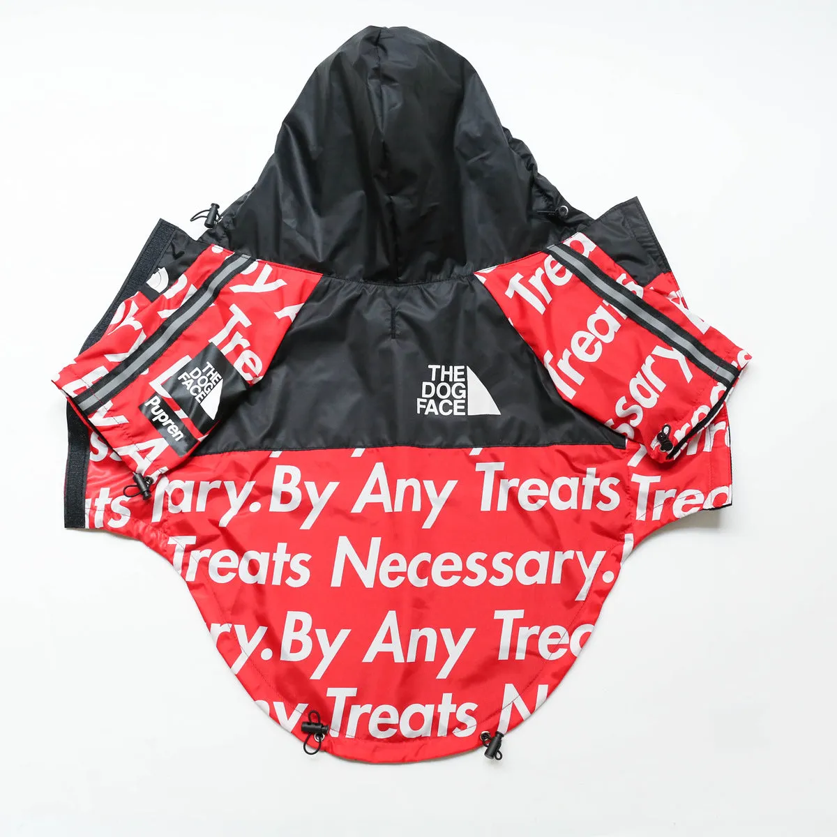 Windproof And Rainproof Dog Clothes Large Dog Raincoat Dog Pet Shell Jacket