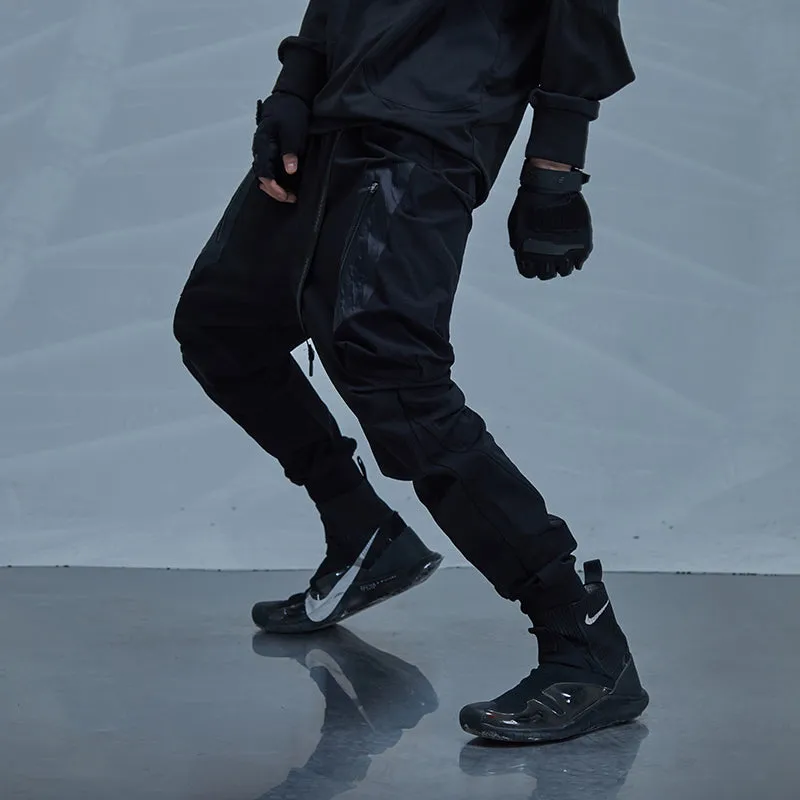 WLS Hip Hop Casual Zipper Pocket Pants