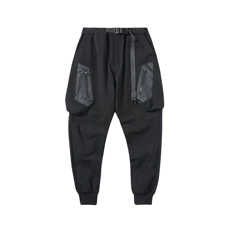 WLS Hip Hop Casual Zipper Pocket Pants