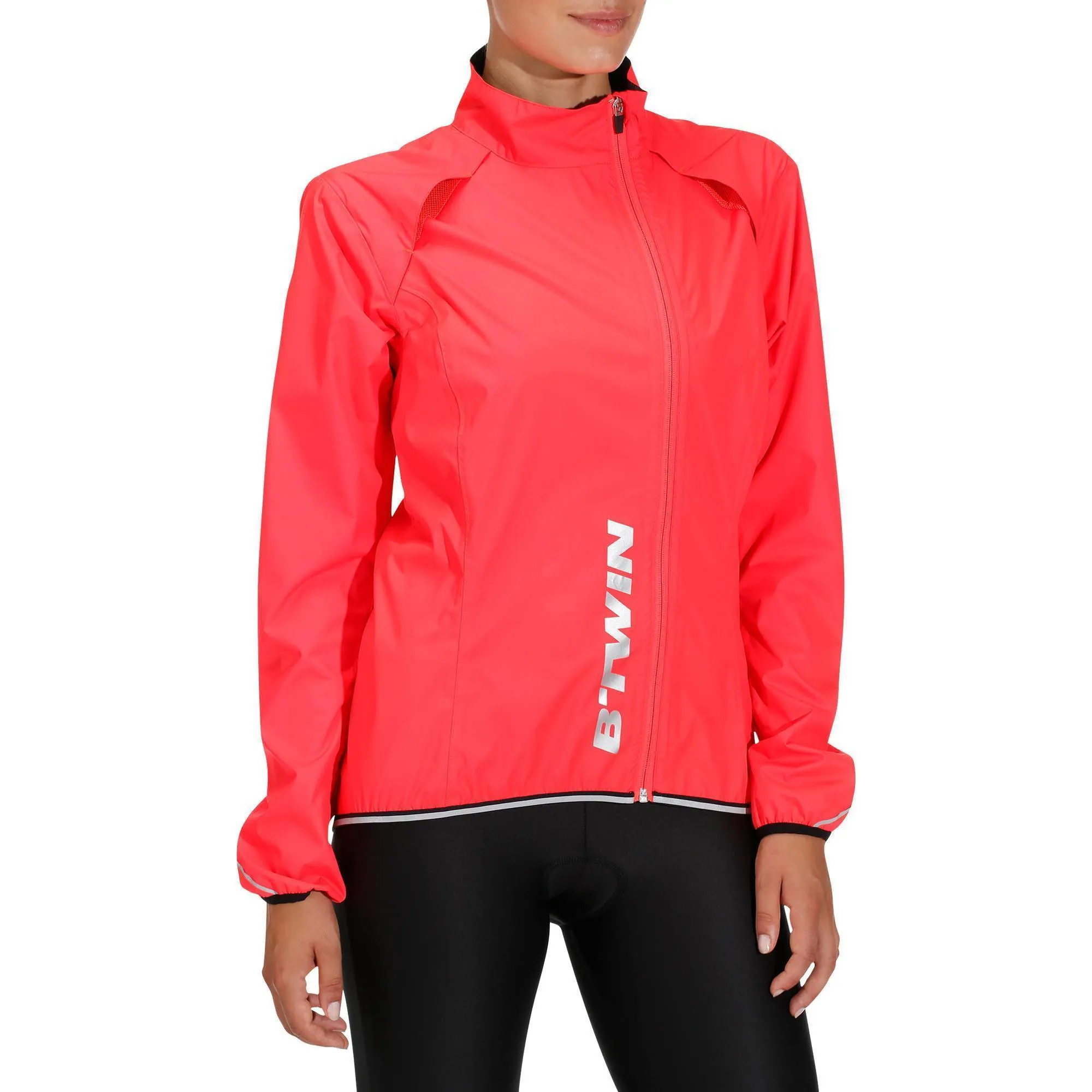 Women's Cycling Rain Jacket 500
