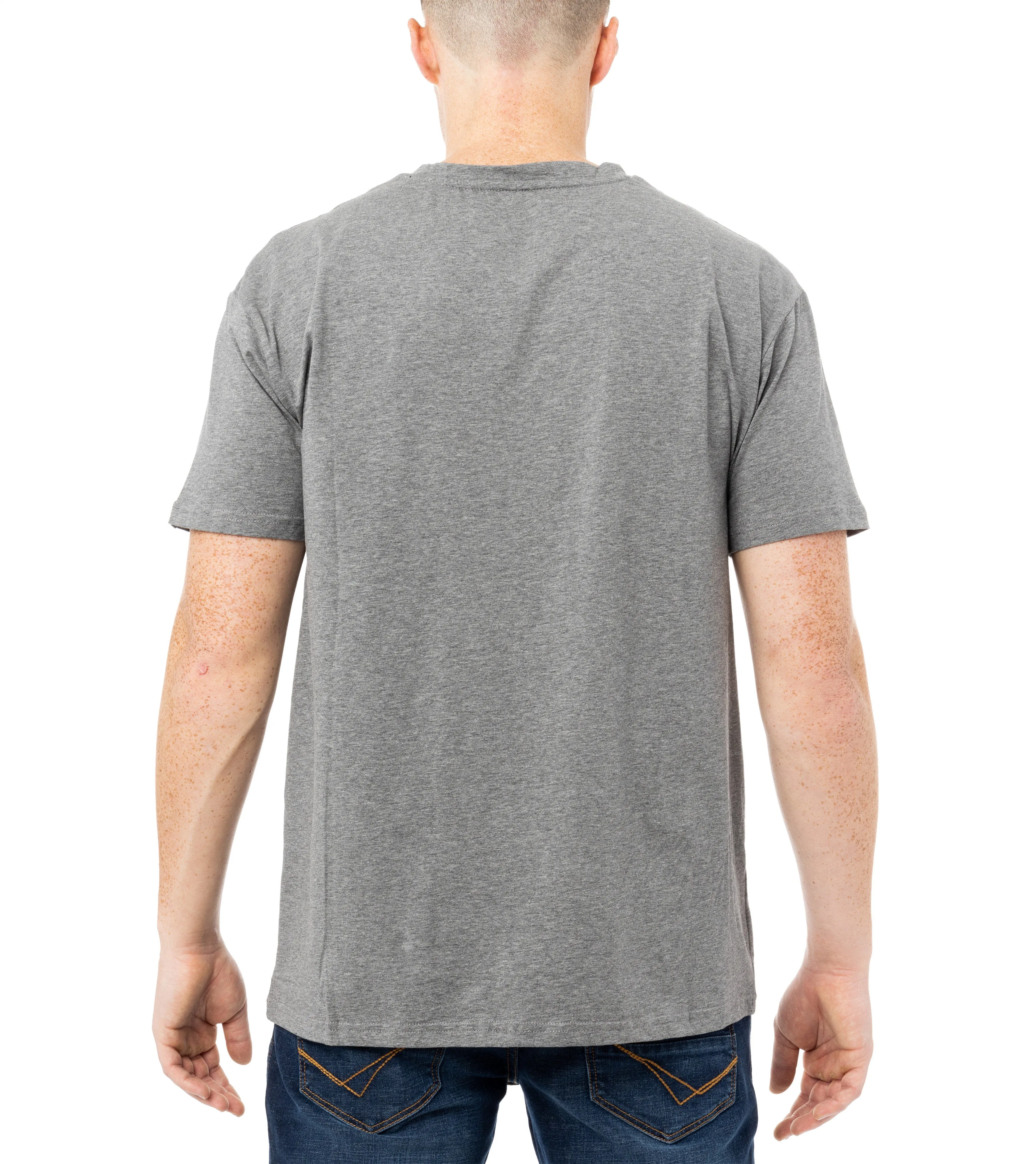 X RAY Men's Basic V-Notch Neck Short Sleeve Split Neck T-Shirt